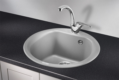 Кухонная мойка Granula 5101, АЛЮМИНИУМ 50x50 цвет алюминиум