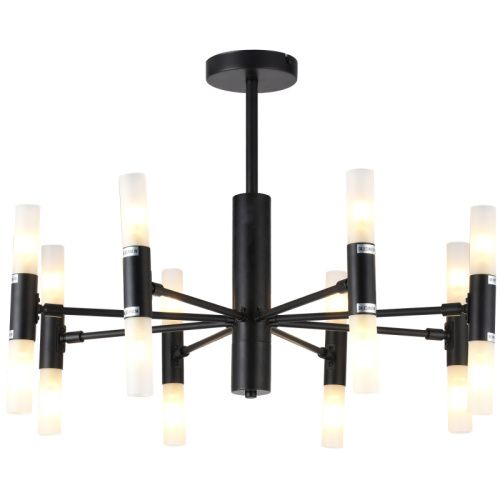 Люстра потолочная Toplight Jemimah (Джемимах) TL1216D-08BL
