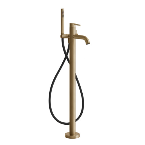 Смеситель для ванны Gessi Gessi316 54028#726 напольный бронза (внешняя часть)