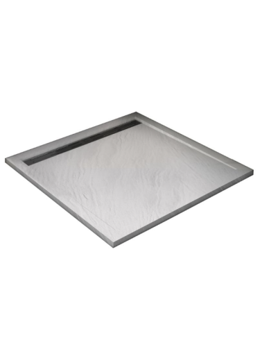 Душевой поддон WeltWasser  WW TR TRS 100 STONE-WT (10000004368) 100х100 искусственный камень