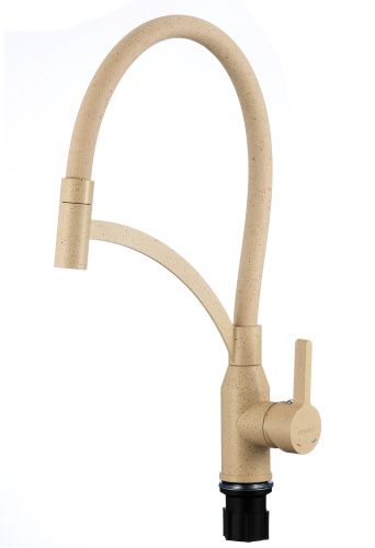 Смеситель для кухни Fmark FS8244-S на мойку бежевый