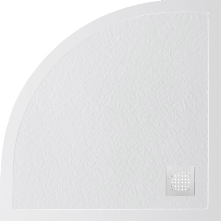 Душевой поддон BelBagno UNO TRAY-MR-UNO-R-90-550-35-W-BO 90х90 искусственный мрамор белый