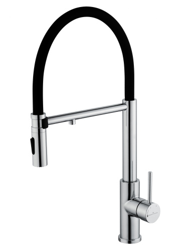 Смеситель для кухни Wonzon & Woghand WW-458027-CR на раковину хром