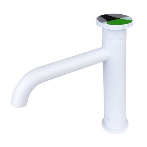 Смеситель Bronze de Luxe OMG! 9009W-G на раковину белый