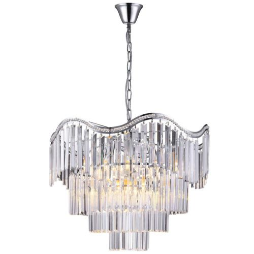 Люстра подвесная Natali Kovaltseva Angel (Ангел) ANGEL 81429/8C CHROME
