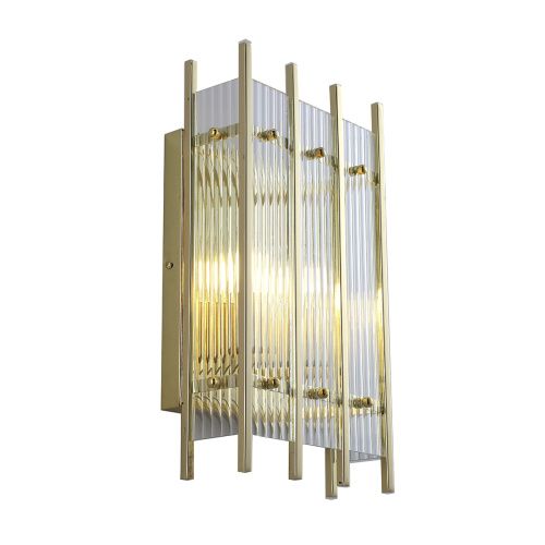 Светильник настенный Delight Collection Sparks (Спаркс) KM0917W-2 gold