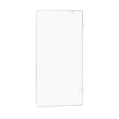 Душевая шторка на ванну New Trendy AVEXA White EXK-2965 100х150 стекло прозрачное профиль белый