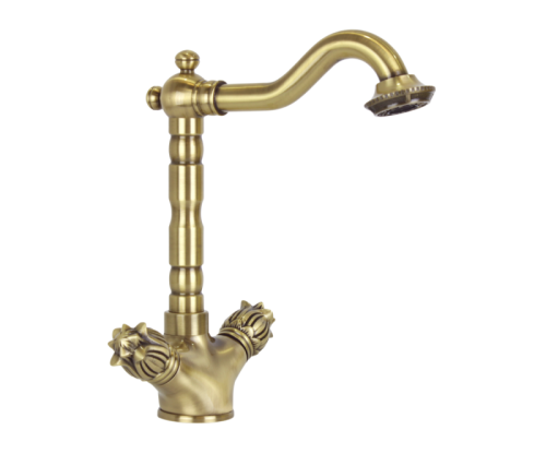 Смеситель Bronze de Luxe FLORENCE 21381 на раковину бронза