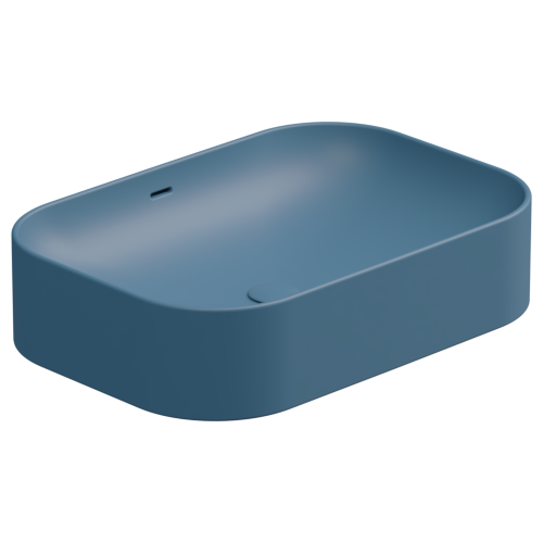 Раковина GSG Ceramic Design Easy 60см EALAVTP60027 накладная цвет синий