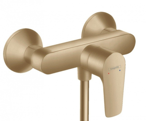 Смеситель Hansgrohe 71760140 настенный бронза брашированная/шлифованная без термостата