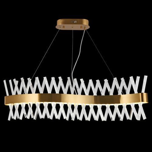 Люстра подвесная Natali Kovaltseva Halos (Халос) LED LAMPS 81357 GOLD SATIN