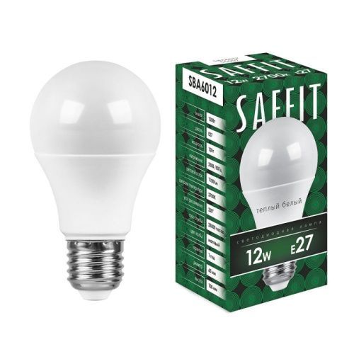 Лампа светодиодная Saffit SBA6012 55007