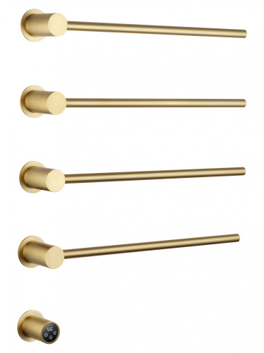 Полотенцесушитель электрический Wonzon & Woghand Hamburg WW-AL314-BG 45х65 золото