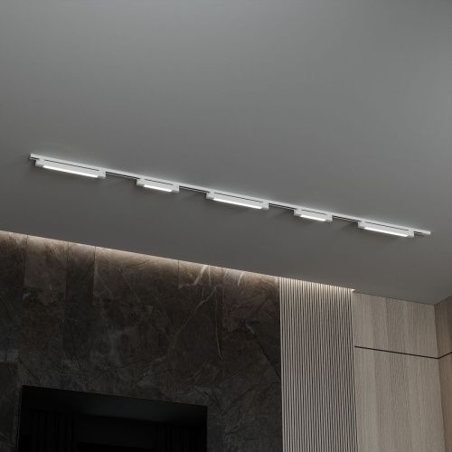 Трековая система со светильниками №1 однофазная накладная Hesby Lighting Skylite (Скылите) HSBL_kompl_S001_NI3W3K