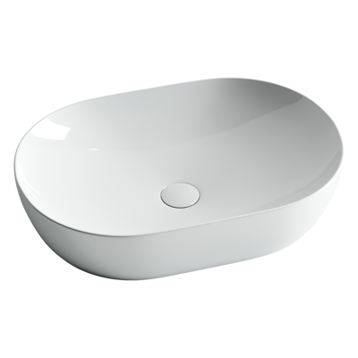 Раковина Ceramica Nova ELEMENT 60 см CN5009 накладная цвет белый
