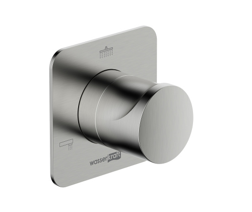 Переключатель на 3 выхода WasserKRAFT Spree 1400 A273 встраиваемый никель