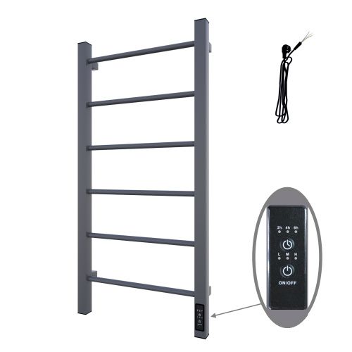 Полотенцесушитель Altasan Каталея КаталеяСП4080СМ подвесной 40х81 электрический серый матовый