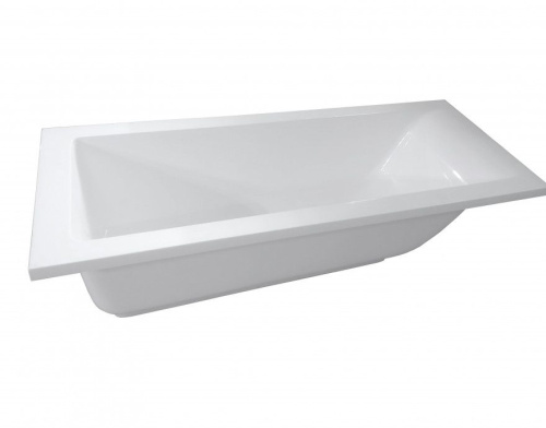 Ванна из литьевого мрамора Aquanet Bright Stone AQ-00338574 180х70 пристенная прямоугольная