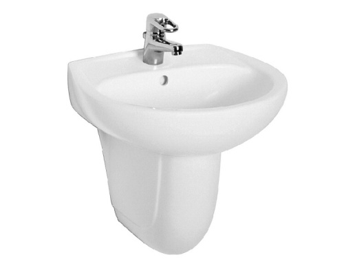 Раковина керамическая IFO Hitta RS041105500 55х43 подвесная цвет белый