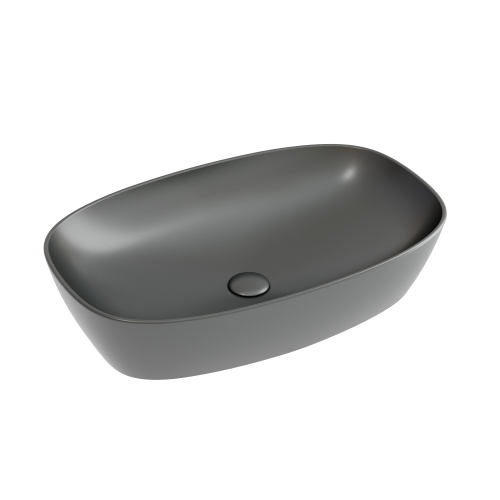 Раковина Ceramica Nova ELEMENT 60 см CN6049MDH накладная цвет темный антрацит матовый