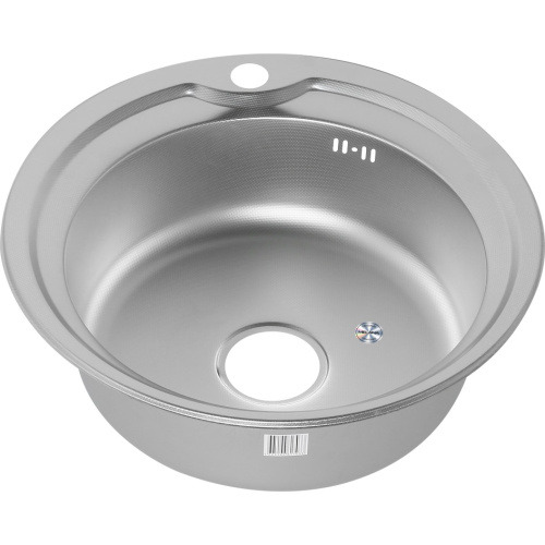 Кухонная мойка Melana 101D t (*12) 51x51 цвет хром