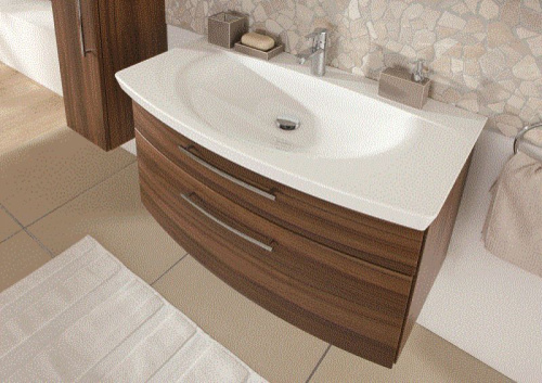 Тумба под раковину Puris Vuelta WUA359016(722/161) 90х49х48 подвесная цвет белый