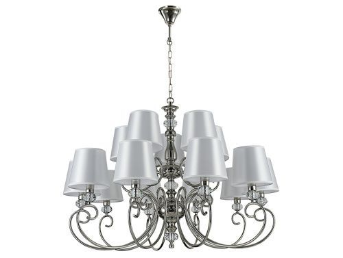 Люстра подвесная Newport 1200 1210+5/C nickel