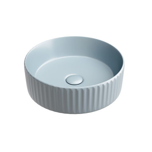 Раковина Ceramica Nova ELEMENT 36 см CN6057MHL накладная цвет серо-голубой матовый