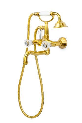 Смеситель Boheme Сamelia 313-Camelia настенный бронза