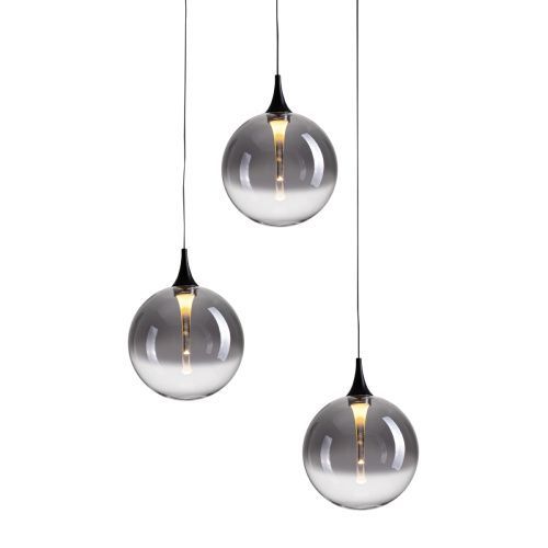 Светильник подвесной Delight Collection MD23001045H-3A black/smoky