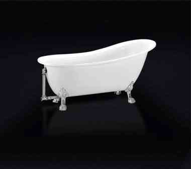 Ванна акриловая BelBagno BB06-1550 155х76 отдельностоящая полукруглая - фото 2