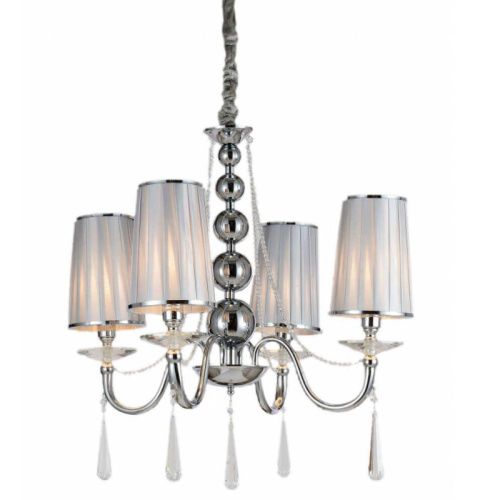 Люстра подвесная Lumina Deco Fabione (Фабионе) LDP 1200-4 CHR