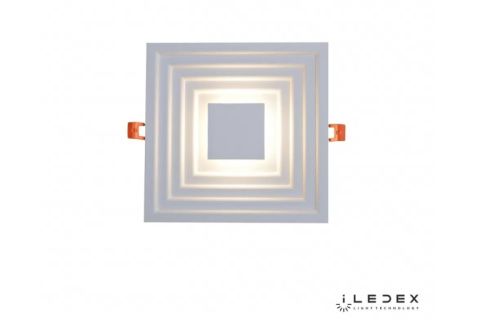 Светильник встраиваемый iLedex Eclipse (Ецлипсе) SMD-926212 WH-3000K