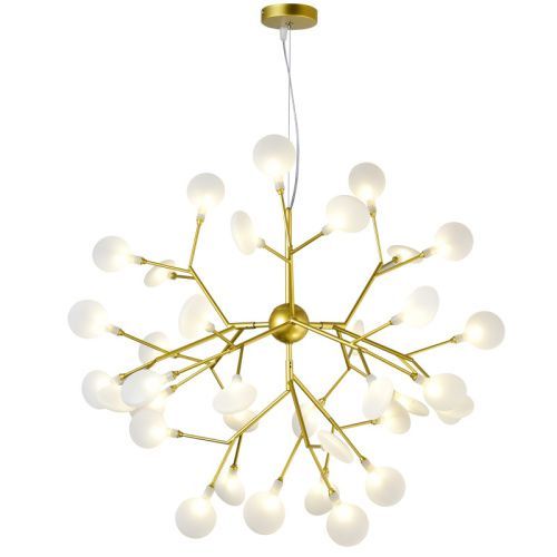 Люстра подвесная Natali Kovaltseva Grace (Граце) GRACE 75128/6C GOLD SATIN