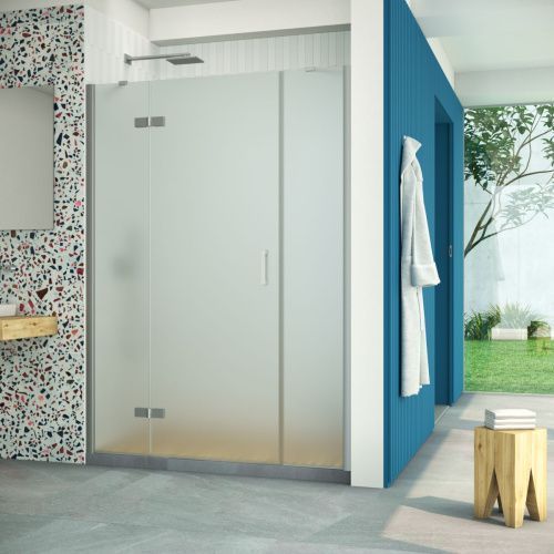 Душевая дверь Vegas-Glass AFP-F Retta AFP-F Retta 130 07 10 L 130х200 стекло матовое профиль хром