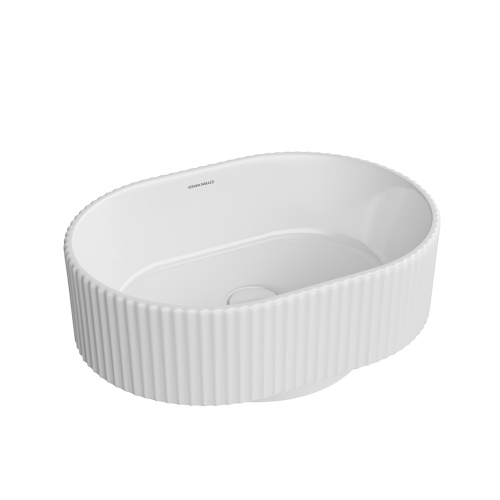 Раковина керамическая Kerama Marazzi VENTO VE.wb.50\WHT 50х37 накладная цвет белый