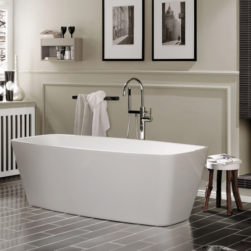 Ванна акриловая Jacuzzi Esprit 9443815A 170х80 отдельностоящая овальная