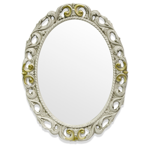 Зеркало в ванную TW collection TW03642avorio/oro 72х92