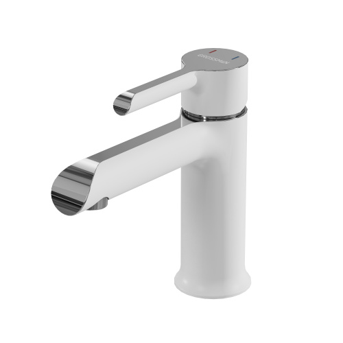 Смеситель Grossman Alba 510.K35.06.100/000 на раковину хром/белый без термостата