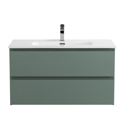 Тумба под раковину BelBagno KRAFT KRAFT-800-2C-SO-VO 80х50 подвесная цвет зеленый