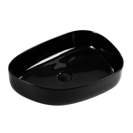 Раковина BelBagno 40 см BB1435-NERO накладная цвет черный