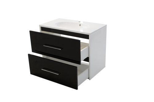 Тумба с раковиной Эстет Vegas ФР-00003491 80х45х61 подвесная цвет белый