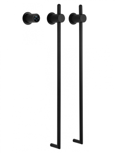 Полотенцесушитель электрический Wonzon & Woghand Leipzig WW-AL3621-MB 40х75 черный