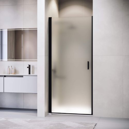 Душевая дверь RGW Leipzig 351200306-24 60х195 стекло матовое профиль черный