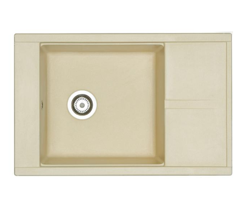 Мойка кухонная Aquaton Делия 1A715132DE290 78х51 цвет шампань