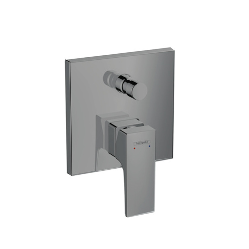 Смеситель для ванны и душа Hansgrohe Metropol 32546340 встраиваемый в стену вороненая сталь