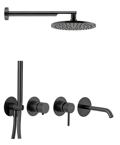 Душевая система Remer X Style X96D3SETCFP встраиваемая в стену