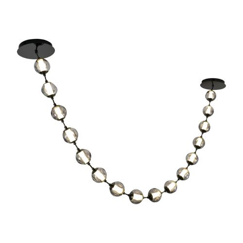 Светильник подвесной Delight Collection OD2437A-16 pearl black/smoke