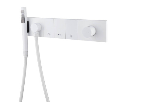 Смеситель для душа Boheme Zodiac 132-SYS-MW встраиваемый белый матовый