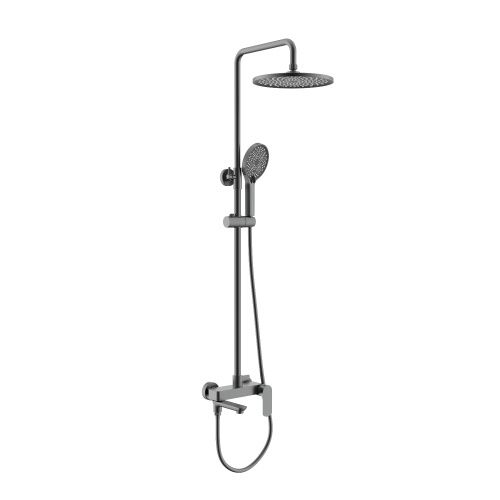 Душевая стойка Raglo R03.24.09 настенная цвет графит